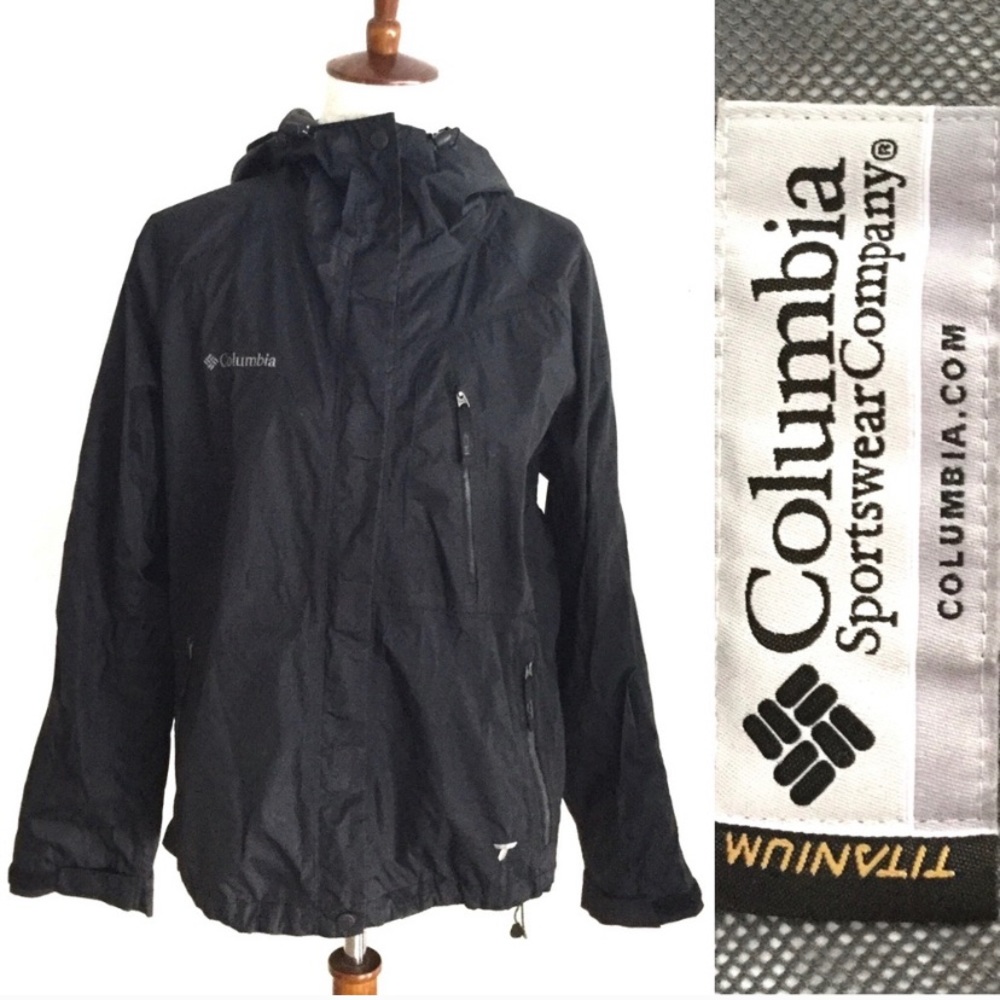 Columbia Titanium waterproof rain jacket